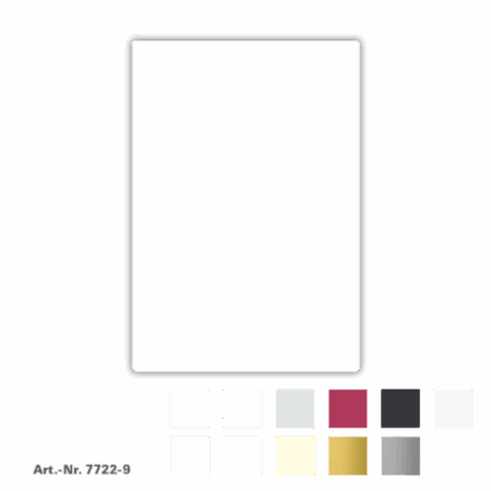 RL 7722/ R100782 glänzend |  55 x 80 mm